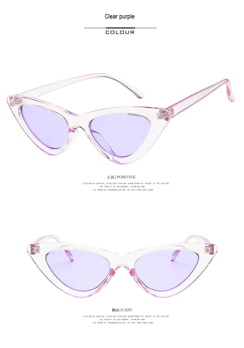 Кошачий глаз Винтаж солнцезащитные очки для женщин тенты для Мода г. Ретро треугольные cateye glasse Óculos feminino sunglasse пикантные