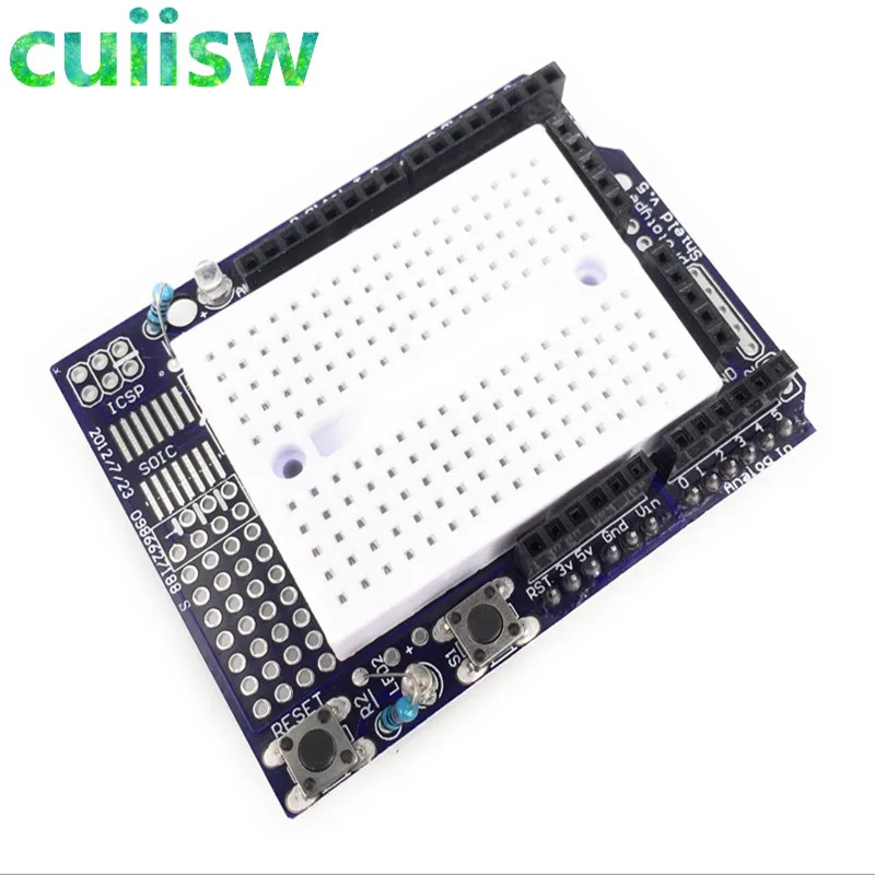 10 шт./лот UNO Proto щит прототип плата расширения с SYB-170 мини макет на основе для arduino R3