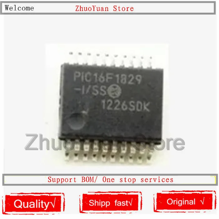 

1PCS/lot PIC16F1829-I/SS PIC16F1829 SSOP20 IC Chip New Original In stock