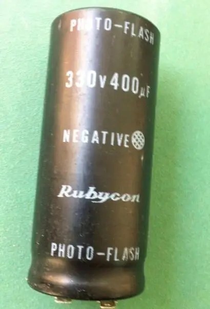 

low esr 330v 400uf photo flash capacitor 22*50mm