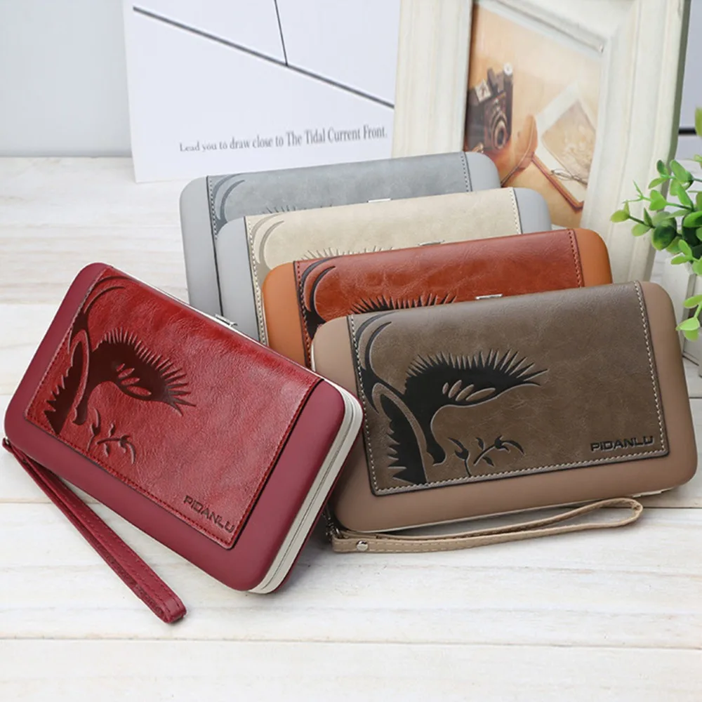 NEW Women Long Wallet Multi Compartment Money Coin Card Holder Portable
