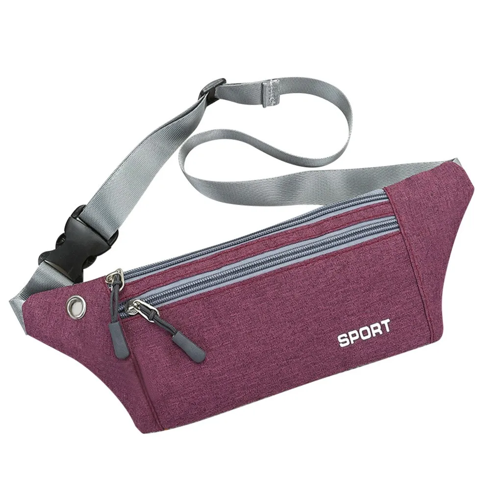 

New Arrival Sports Bag Waterproof Gym Bag Canvas Bag Men Women Walking Jogging Fitness Bag Mobile Phone Bag