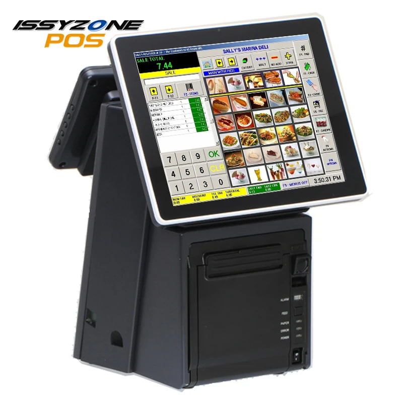 

Bluetooth/WIFI Cash Register Android 5.1 POS System 15 inch Touch Screen All in one POS Machine with 80mm thermal printer