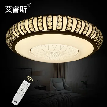 

and lanterns lighting crystal lamp LED ceiling lamp round room bedroom light simple modern warm Garden Restaurant lamp