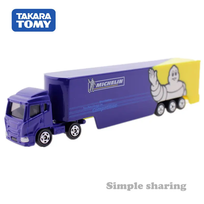 Модель транспортера Takara Tomy Tomica № 135 Michelin литые миниатюрные автомобильные