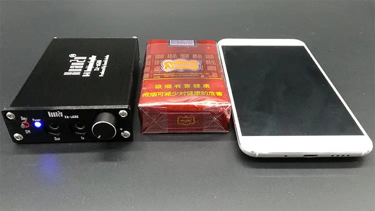 High Current Portable Headphone Amplifier Audio HiFi Stereo All resistance amp