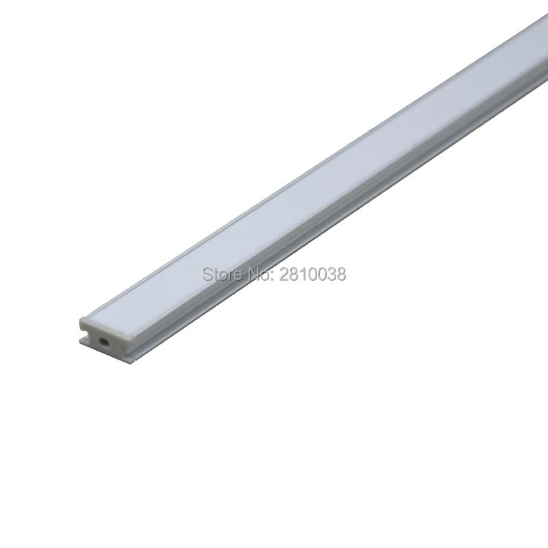 10X0,5 м наборы/лот H тип экструдированный светодиодный профиль канала от AL6063 светодиодный алюминиевый профиль от производителей для комнатных напольных светильников