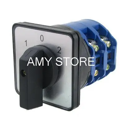 

Ui 660V Ith 63A on-off-on 8 Screw Terminals Rotary Cam Changeover Switch