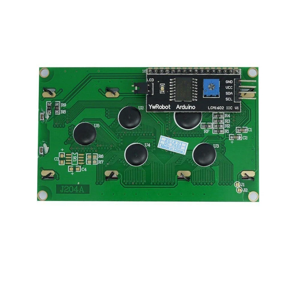 Aokin LCD монитор LCD2004 2004 20X4 5V символ синий экран подсветки и IIC I2C для Arduino UNO MEGA R3