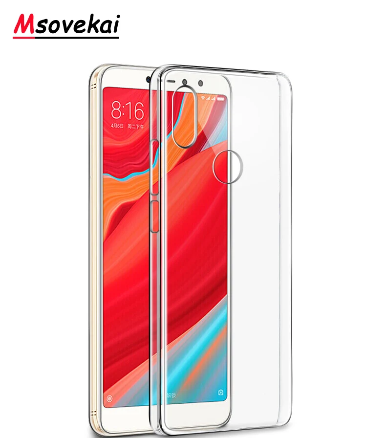 

Case For Xiaomi Mi Redmi Note 6 Pro Xiaomi Redmi Note 5 Pro 5 Plus POCO Phone F1 Soft TPU Case Cover Transparent Clear Crystal