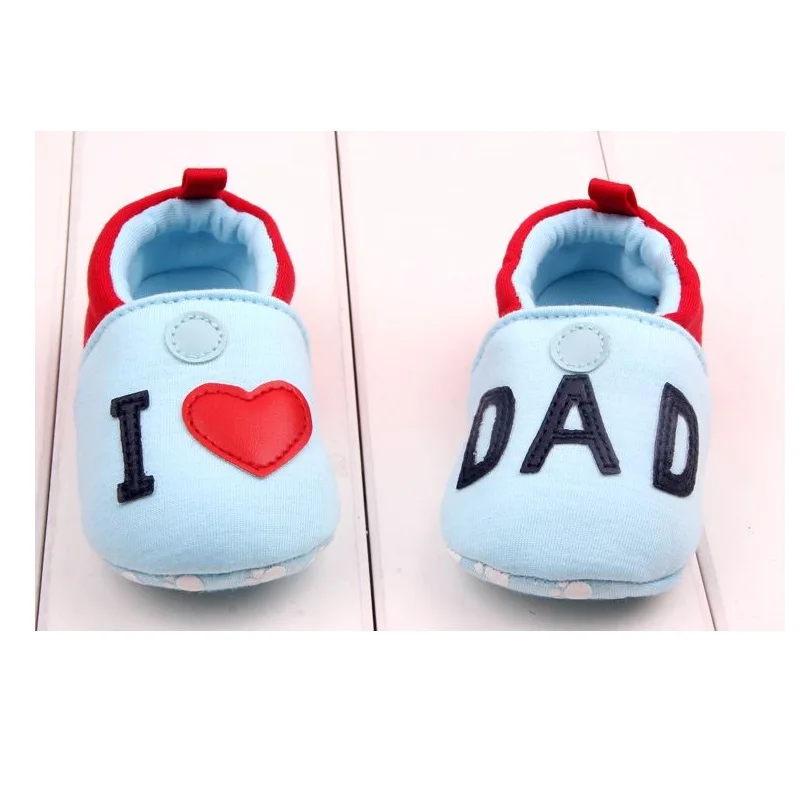 Детский hooyi/Обувь для новорожденных с надписью «I Love Mom»; одежда для малышей; От 0 до 2 лет; ботинки для маленьких девочек; носки для мальчиков 11 см, 12 см, 13 см - Цвет: 12