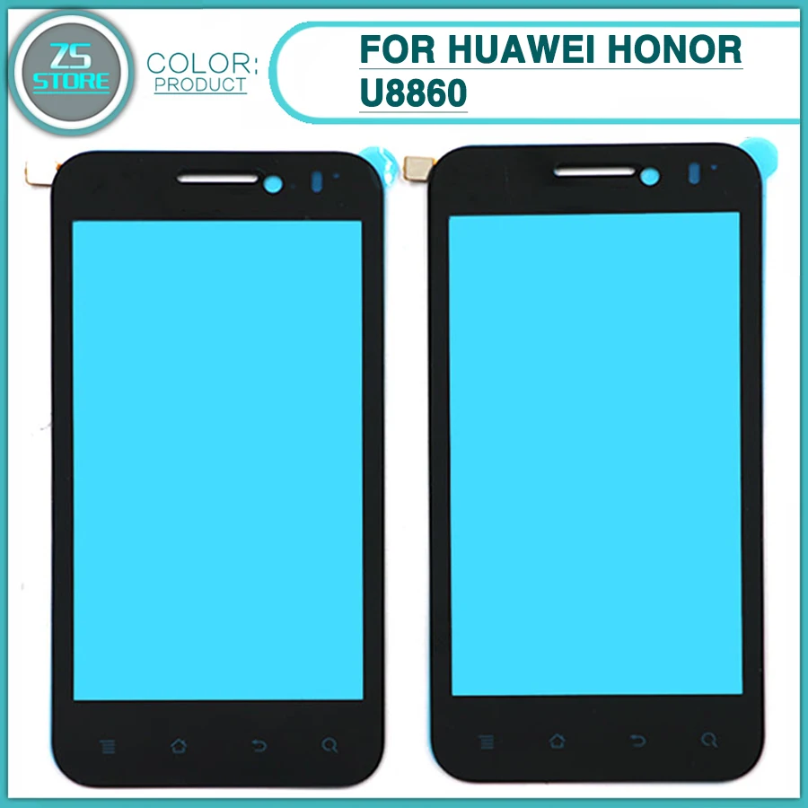 

new U8860 Touch Screen For HuaWei Honor U8860 4.0'' Touchscreen Digitizer Sensor Front Outer Glass panel Replacement + tool