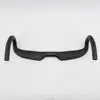 Newest OEM Road bicycle T800 matt UD full carbon fibre bike handlebars internal cables 31.8*400/420/440mm light road bike parts ► Photo 3/6