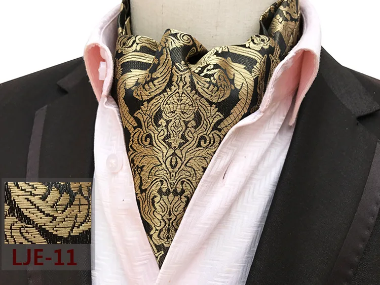 British Style Men's Ascot Vintage Paisley Jacquard Woven Silk Tie Self Cravat Necktie Gentleman Business Accessories|Men's Ties Handkerchiefs| - AliExpress British Style Men's Ascot Vintage Paisley Jacquard Woven Silk Tie Self Cravat Necktie Gentleman Business Accessories|Men's Ties Handkerchiefs| - AliExpress