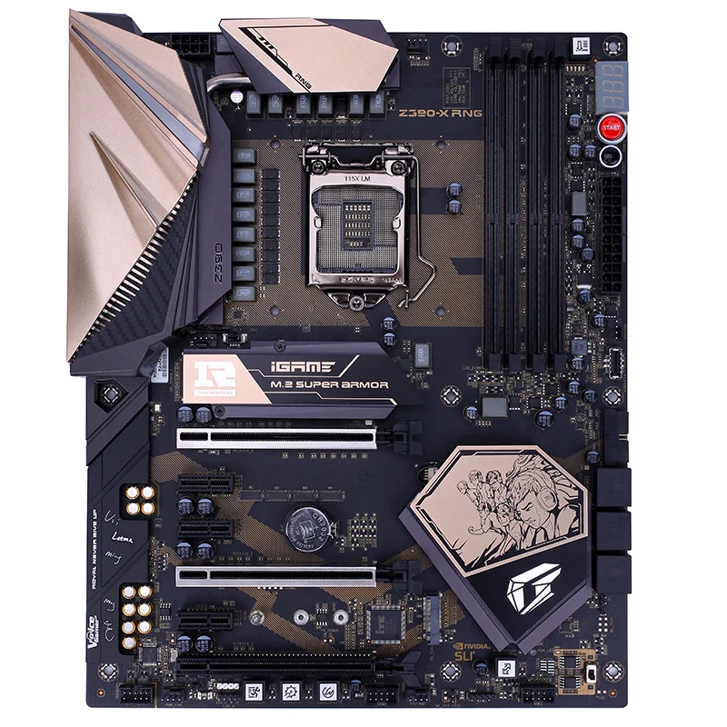 Clorful игровая Socket1151 Wi Fi HDMI DDR4 материнская плата Z390|Материнские платы| |