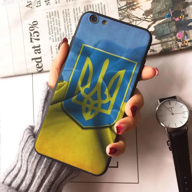 MaiYaCa keep calm and ukraine с рисунком флага, стильный дизайн, чехол для телефона, для iphone 7, 7 plus, X, 8, 8 plus, 5S, 6s, 6s Plus, 6 - Цвет: 8