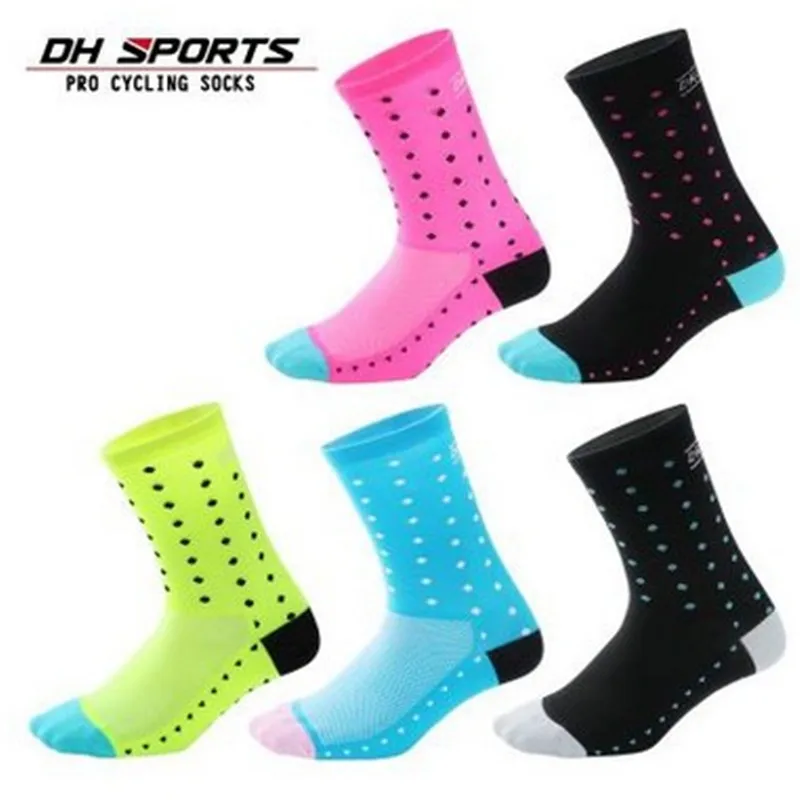 2019DH новые носки Coolmax Calcetines Ciclismo мужские носки Одежда MTB-стойкие дышащие Hicken унисекс велосипедные носки