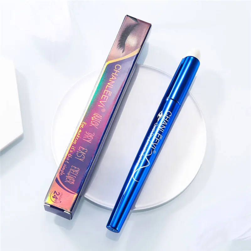 1 Pcs Eyeliner Pencil Long Lasting Not Blooming Black Eyeliner Pen Quick-drying Pure Black Eye Makeup Eyeliner TSLM2 - Цвет: 01