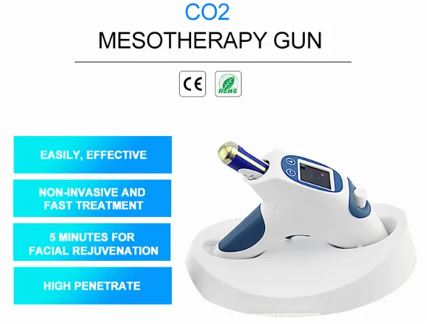 Замороженная Омолаживающая кожа лица CO2 лифтинг кожи удаление морщин Отбеливание скорость лечение пистолет углекислого газа красота