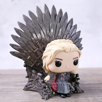 

Daenerys Targaryen 75 / Jon Snow 72 Vinyl on Iron Throne PVC Vinyl Figure Collection Model toy
