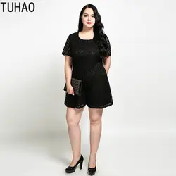 TUHAO 2019 женские летние комбинезоны большого размера 6XL 5XL 4XL пикантные женские Офисные женские туфли элегантный черный комбинезон