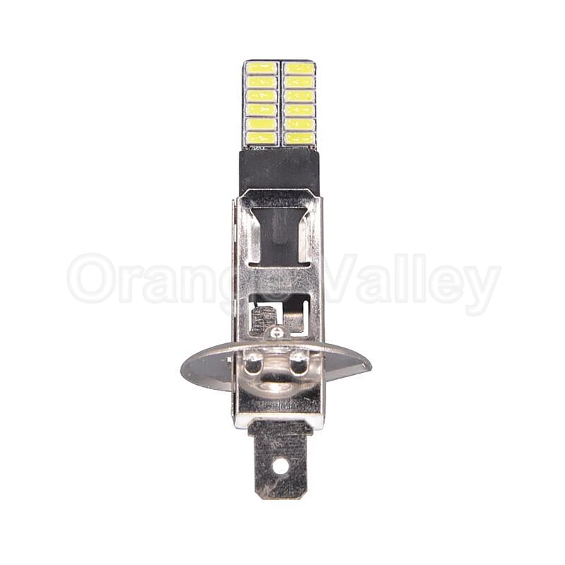 2 шт. H1 24 SMD 4014 Canbus автомобильные светодиоды без ошибок белые лампы противотуманный светильник s дневной ходовой светильник авто лампы 12 В 24 В