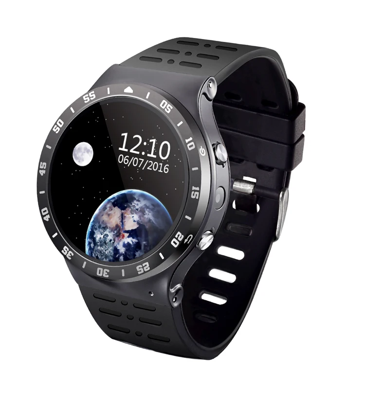 Наручные часы Смарт часы GSM 3g WCDMA Quad-Core Android 5,1 8 г Встроенная память SmartWatch gps Wi-Fi 5.0MP HD Камера сердечного ритма Носимых устройств