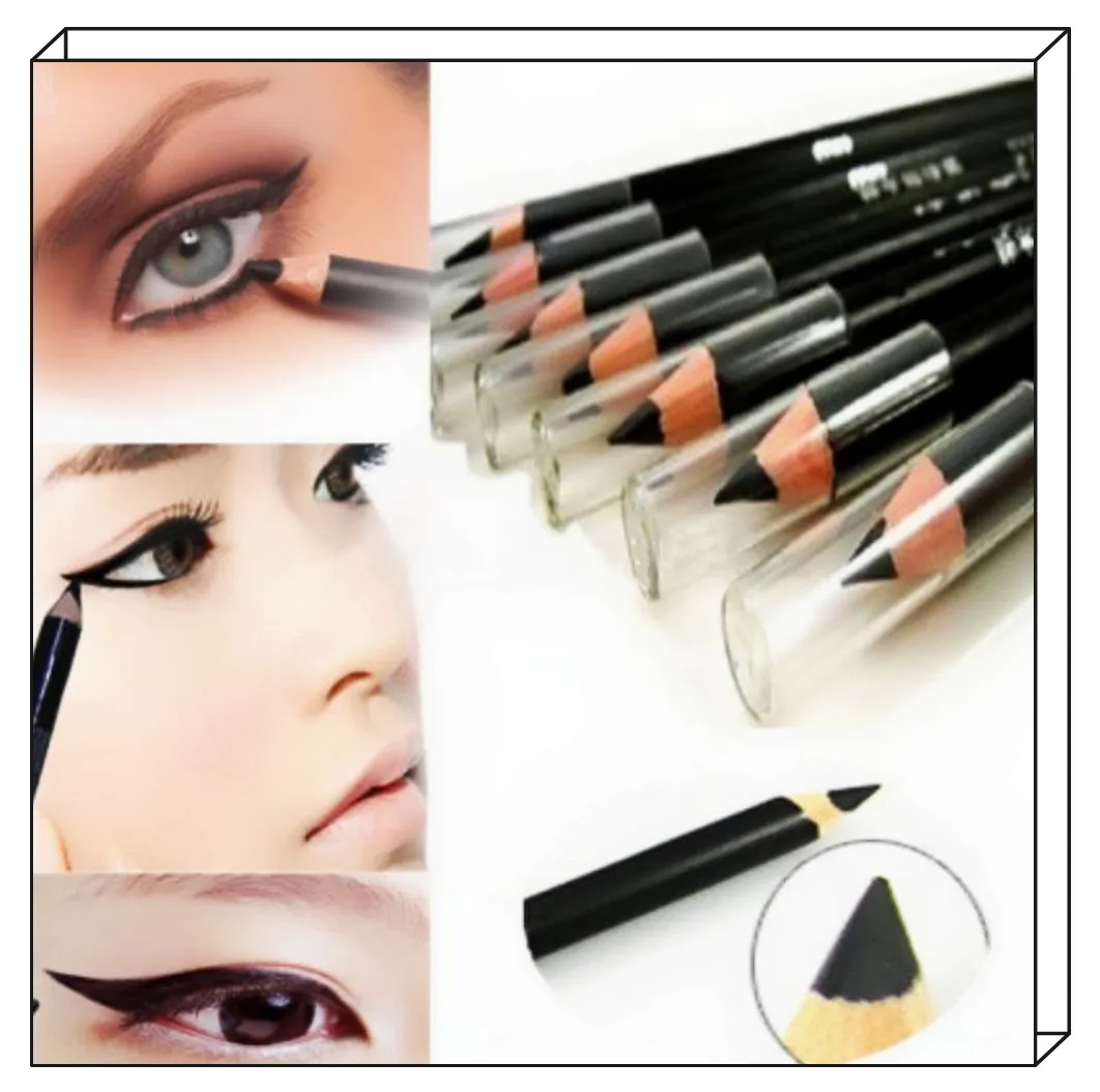 1 шт. Водостойкая Подводка для глаз карандаш для глаз легко носить черно-белая мягкая стойкая ручка макияж Косметические Инструменты