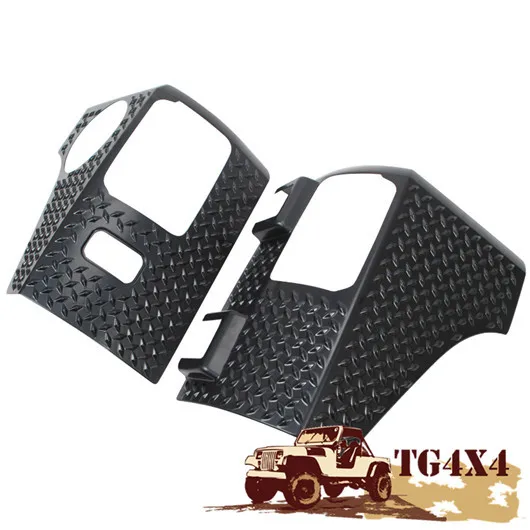 

Black ABS Tail Light Guards Cover for Jeep Wrangler JK Full Size Tail Lamp Guard Taillight Guard