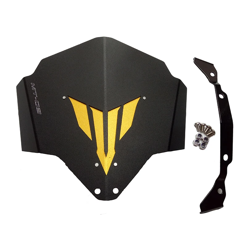 For Yamaha MT-03 MT-25 FZ-03 Motorcycle Windscreen Windshield High Strength Aluminum For Yamaha MT03 MT25 FZ03 2015 2016 New (7)