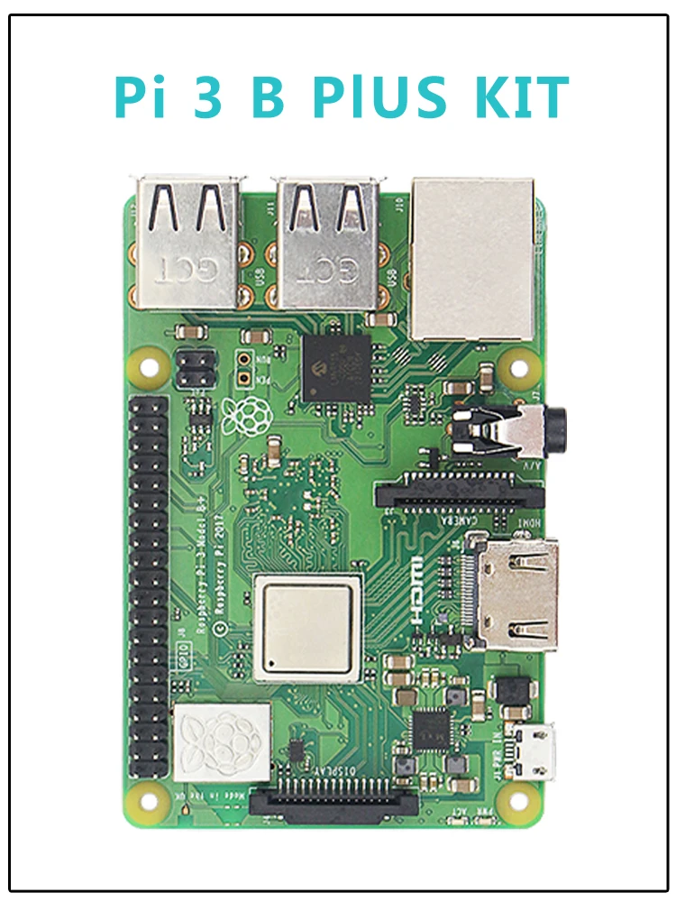 Raspberry Pi 4 двойной вентилятор с радиатором система охлаждения двойной вентилятор охлаждения кулер радиатор подходит для Raspberry Pi 3 3B Plus