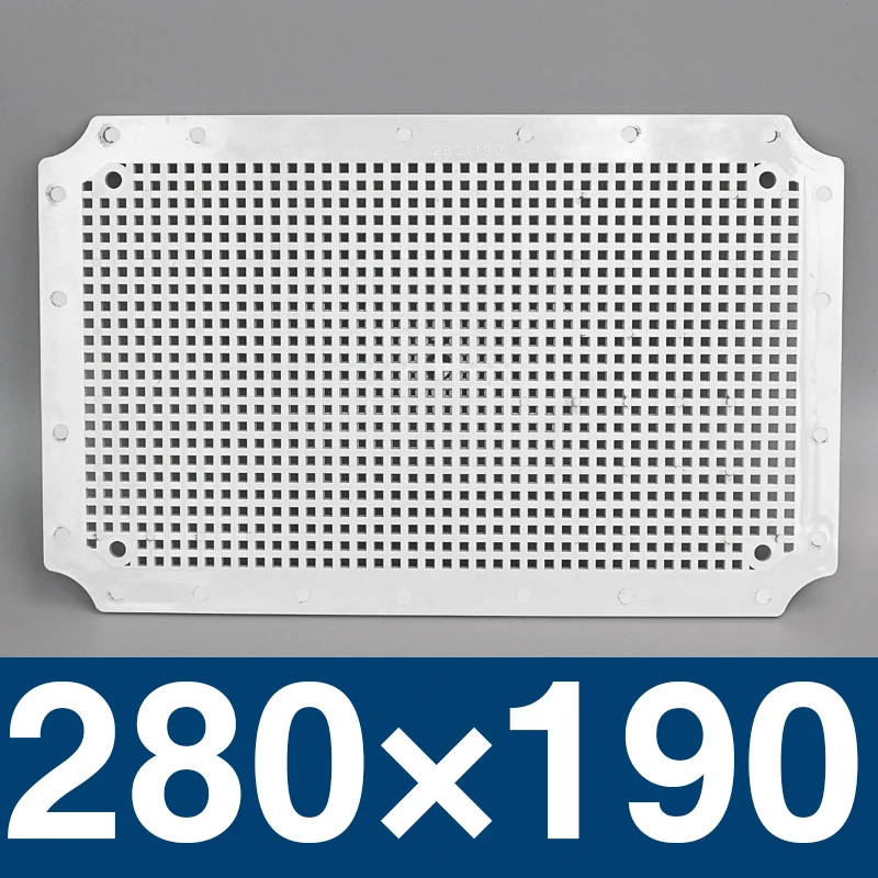 

280x190mm Electrical ABS Mounting Plate For Waterproof Plastic box Enclosure junciton boxes in high quality