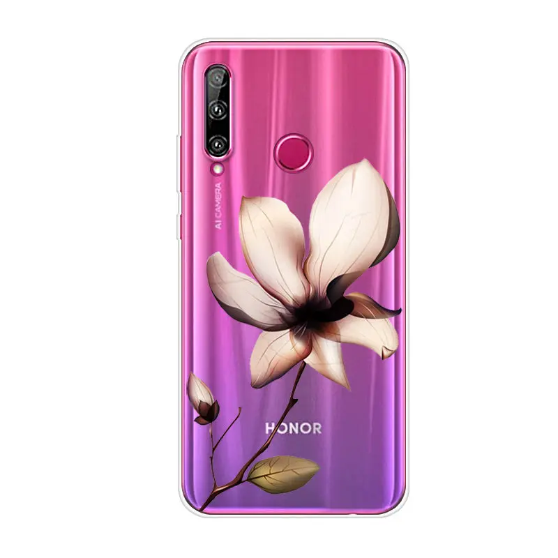 Мультяшный чехол для Huawei Honor 20i Мягкая силиконовая задняя крышка телефона 20 i Pro