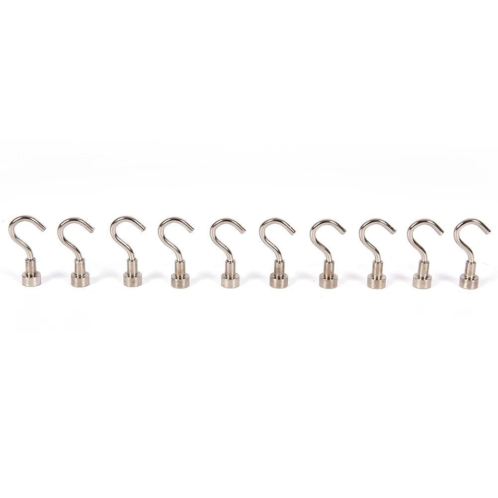 Mini Circular Hook Hanger Useful Super Power Linked Home Kitchen Wall Hold