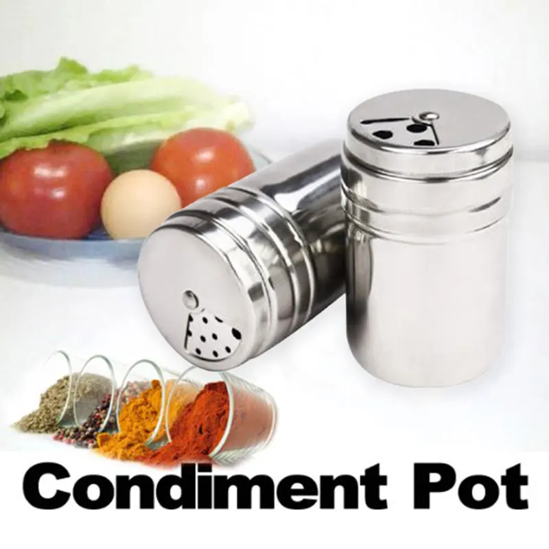

New Multifunction Stainless Steel Spices Seasoning Extracts Toothpick Case Dispenser