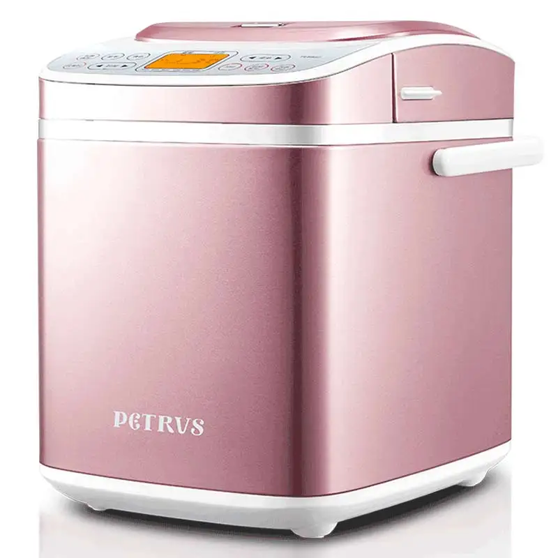 

Household 2 Heating Tube Multifunctional Intelligent Automatic Bread Machine Ice Cream Maker Fruit Bread Maker with Double Tank