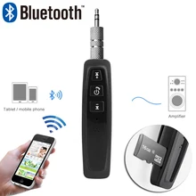 Беспроводной Bluetooth Aux аудио приемник адаптер 3,5 мм Jack 4,1 Aux Bluetooth громкой связи Car Kit TF карты A2DP Mp3 музыка приемник