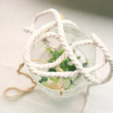 Handmade accessories fluid rope decorative rope 100% cotton rope 5mm(0.197”) 10meter/lot