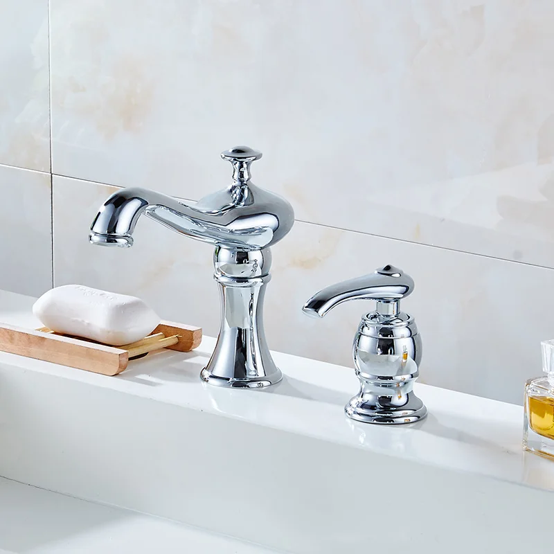 Two Hole Bathroom Faucet Rispa