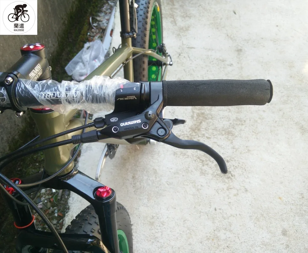 Cheap Kalosse DIY color Snow bike mountain bicycle 21/24/27/30 speed 26*4.0 inch tires Beach bike 14 Cheap Kalosse DIY color Snow bike mountain bicycle 21/24/27/30 speed 26*4.0 inch tires Beach bike 14