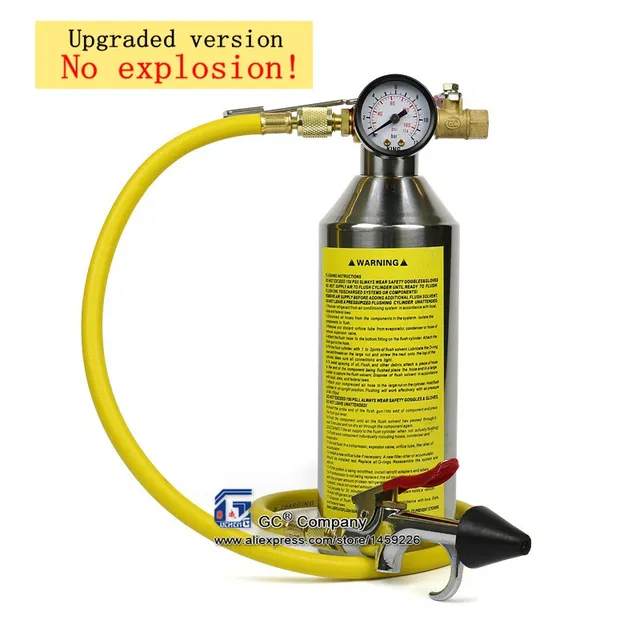 Buy Flush Canister Gun Kits Clean Tool Set R134a R12 R22 R410a R404a for Auto A