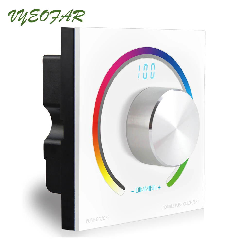Новый контроллер светодиодной RGB ленты DC 12 В вход 4A 3 канала 144 Вт Выход настенный