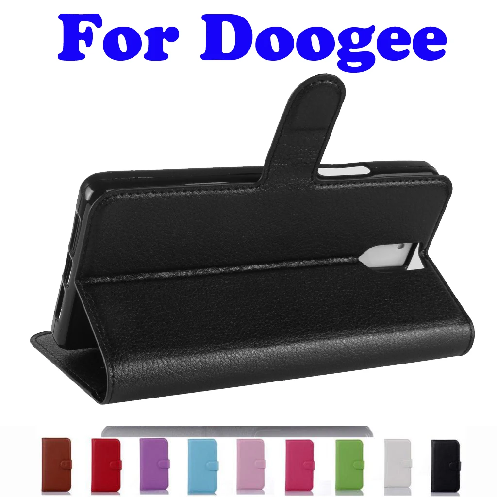Original PU Leather Cover For Doogee BL1200 MIX 2 X30 X30L X20 X20L BL5000 BL7000 Shoot X10 X7 X9 Pro Mini Fold Flip Case | Мобильные