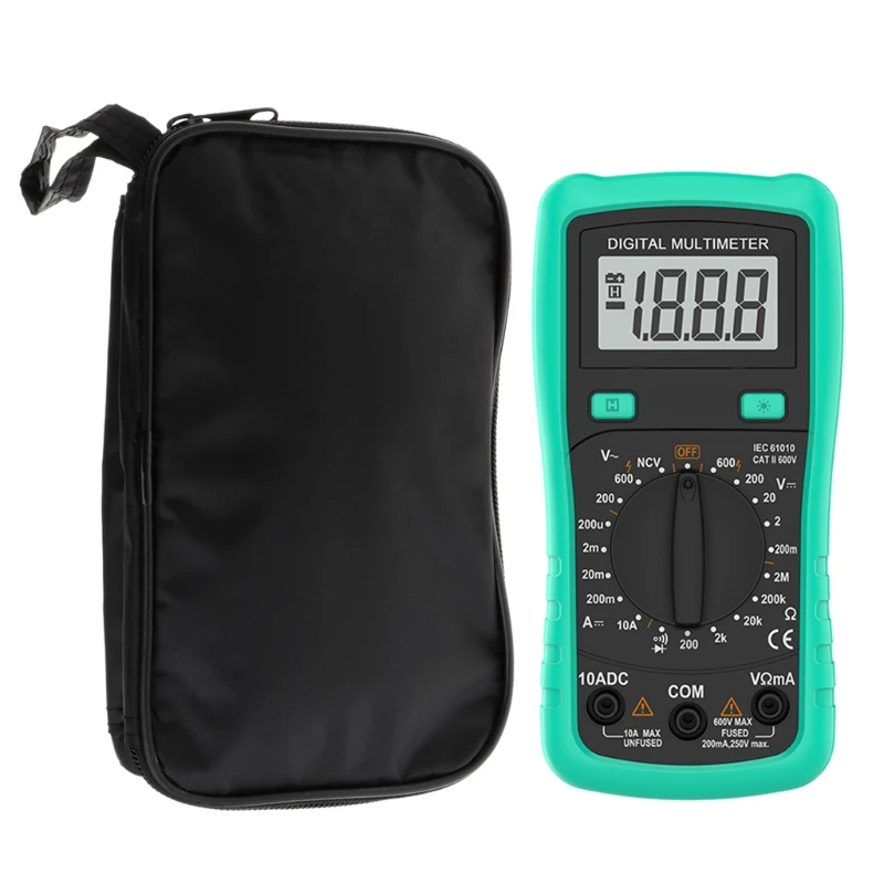 Мультиметр черный Colth сумка 20*12*4 см UT прочный водонепроницаемый ударопрочный мягкий чехол