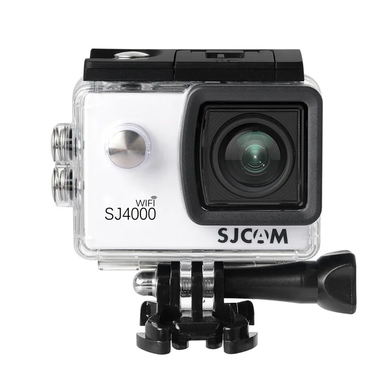 SJCAM SJ4000 Wi-Fi экшн камера Спорт DV 1080 P 2.0 дюймов Экран HD Дайвинг 30 м Водонепроницаемый мини видеокамеры SJ 4000 Cam экшен Камера - Цвет: Белый