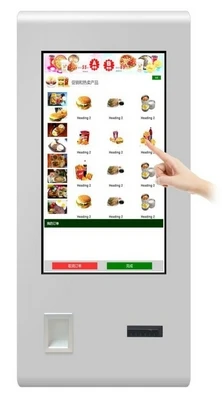 Информационный киоск для заказа ресторана с терминальной системой оплаты|kiosk|kiosk