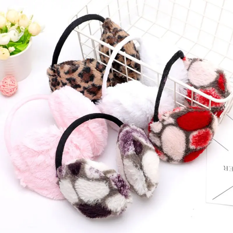Fresh Strawberry Picture Nature Photograph Winter Earmuffs Ear Warmers Faux Fur Foldable Plush Outdoor Gift