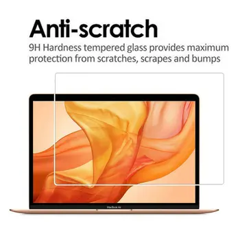 

100pcs/lot Tempered Glass Screen Protector For 2018 MacBook Air 13 Touch ID Version A1932 Anti-Scratch Glass Protective Film
