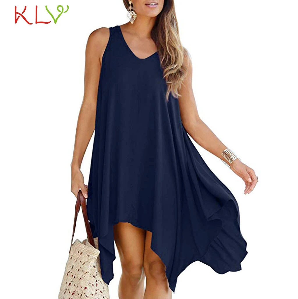 

Dress Women Casual Loose Elegant Lace Sleeveless Summer Dress Vintage Party Night Dress 2019 Plus Size Vestidos Robe Femme 19A24