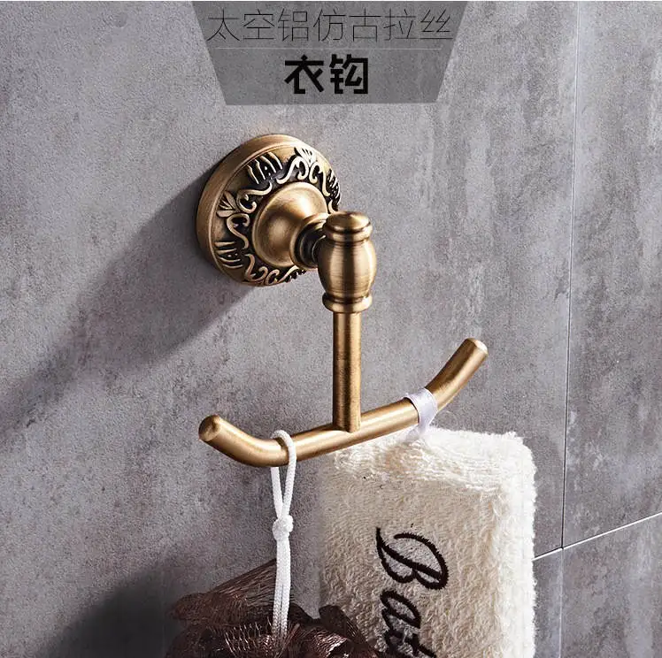 Antique bronze Bathroom accessories set Toilet Paper Holder Towel Rack Tissue Holder Roll Paper Holder - Цвет: Многоцветный